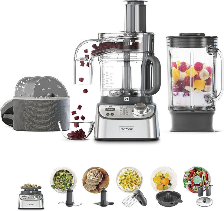 Kenwood FDM71.960SS Multi Pro Express Weigh+ Tartılı Mutfak Robotu