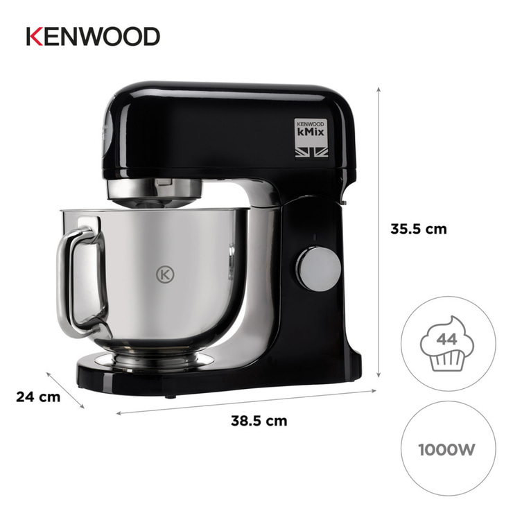 Kenwood kMix Mutfak Şefi 1000W 5 Lt KMX750AB + HFP50.000WH 5,5 L Airfryer Hediyeli
