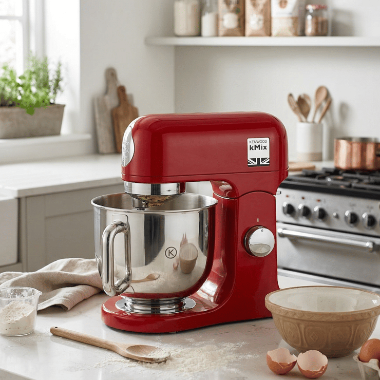 Kenwood kMix Mutfak Şefi 1000W 5 Lt KMX750AR + HFP50.000WH 5,5 L Airfryer Hediyeli