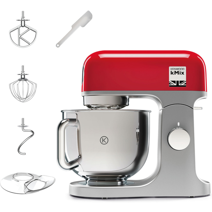Kenwood kMix Mutfak Şefi 1000W 5 Lt KMX750RD + HFP50.000WH 5,5 L Airfryer Hediyeli
