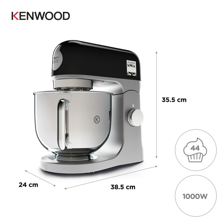 Kenwood kMix Mutfak Şefi 1000W 5 Lt KMX750BK + HFP50.000WH 5,5 L Airfryer Hediyeli