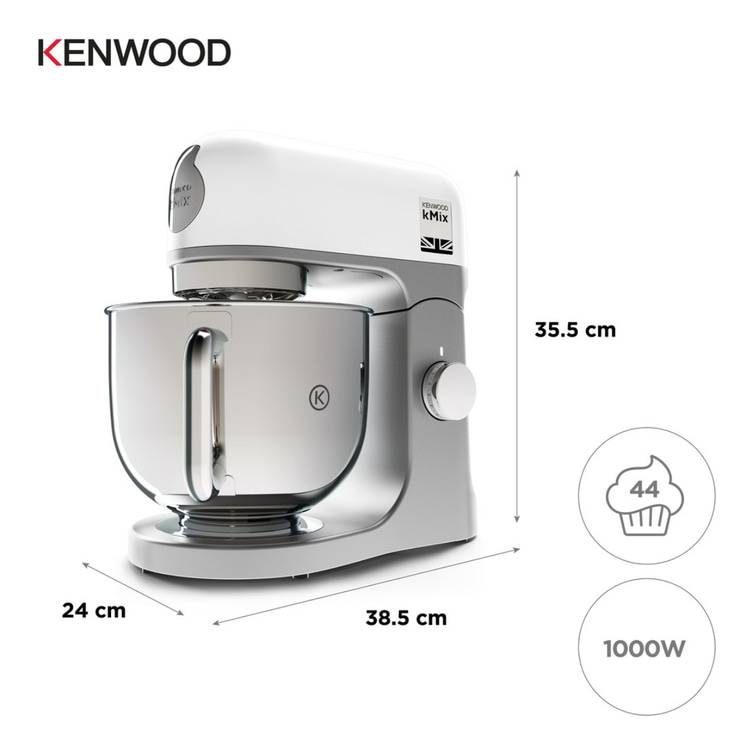 Kenwood kMix Mutfak Şefi 1000W 5 Lt KMX750WH + HFP50.000WH 5,5 L Airfryer Hediyeli