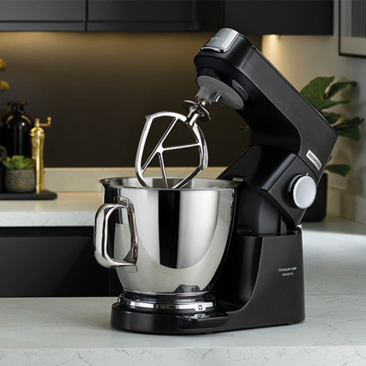 Kenwood KVL85.004SI Titanium Chef Baker XL Mutfak Şefi-Black