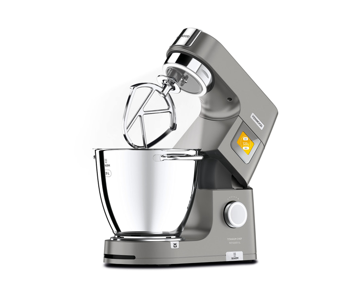 Kenwood KWL90.124SI Titanium Chef Patissier XL 1400W Çift Hazne 7L Silver Mutfak Şefi Stand Mikser