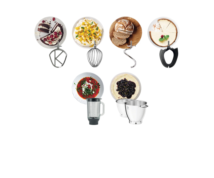Kenwood KWL90.124SI Titanium Chef Patissier XL 1400W Çift Hazne 7L Silver Mutfak Şefi Stand Mikser