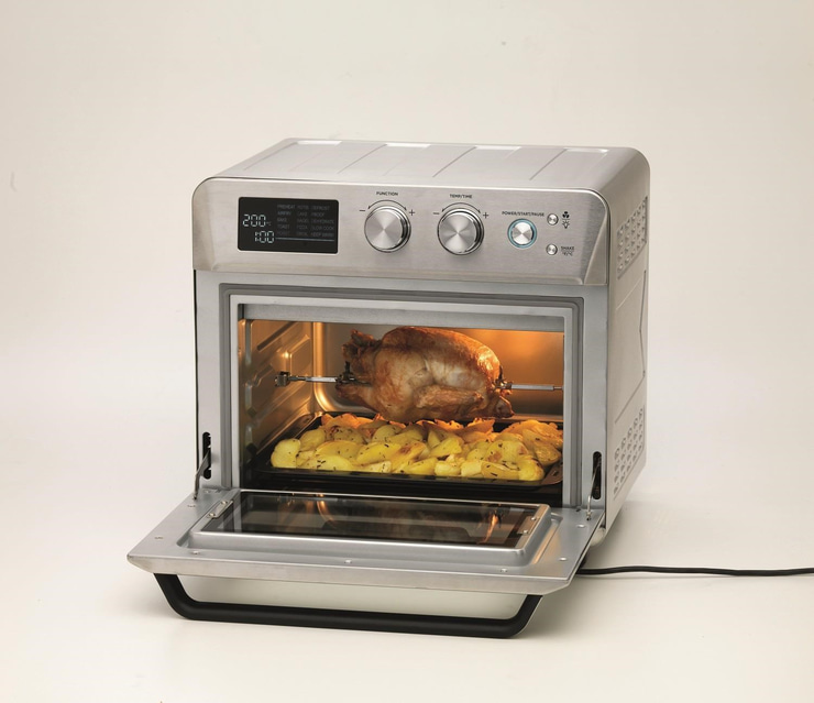 Kenwood MOA26.600SS 1700W 25L Kurutma Fonksiyonlu AirFryer + Fırın Inox