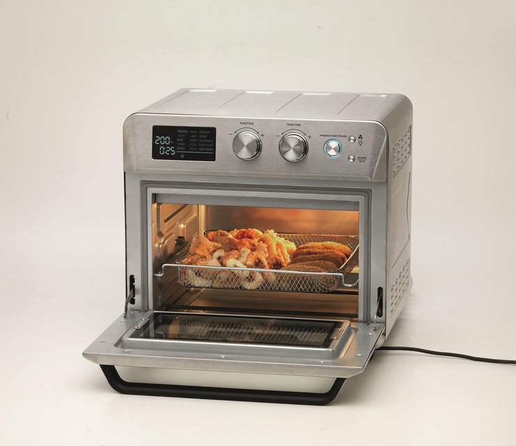 Kenwood MOA26.600SS 1700W 25L Kurutma Fonksiyonlu AirFryer + Fırın Inox