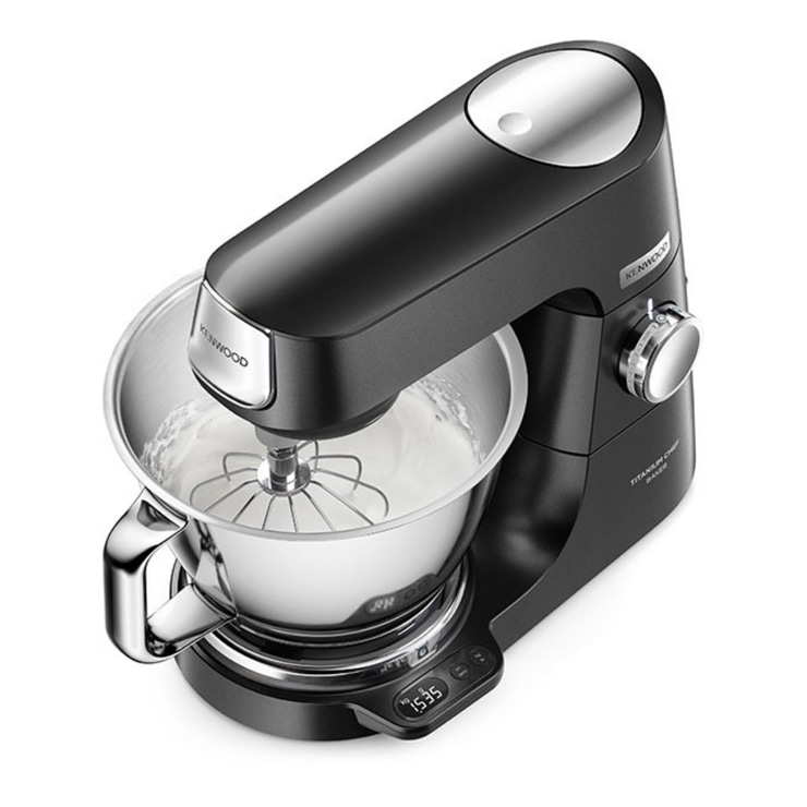 Kenwood Titanium Chef Baker 1200W Çift Hazneli Siyah Mutfak Şefi KVC85.004BK