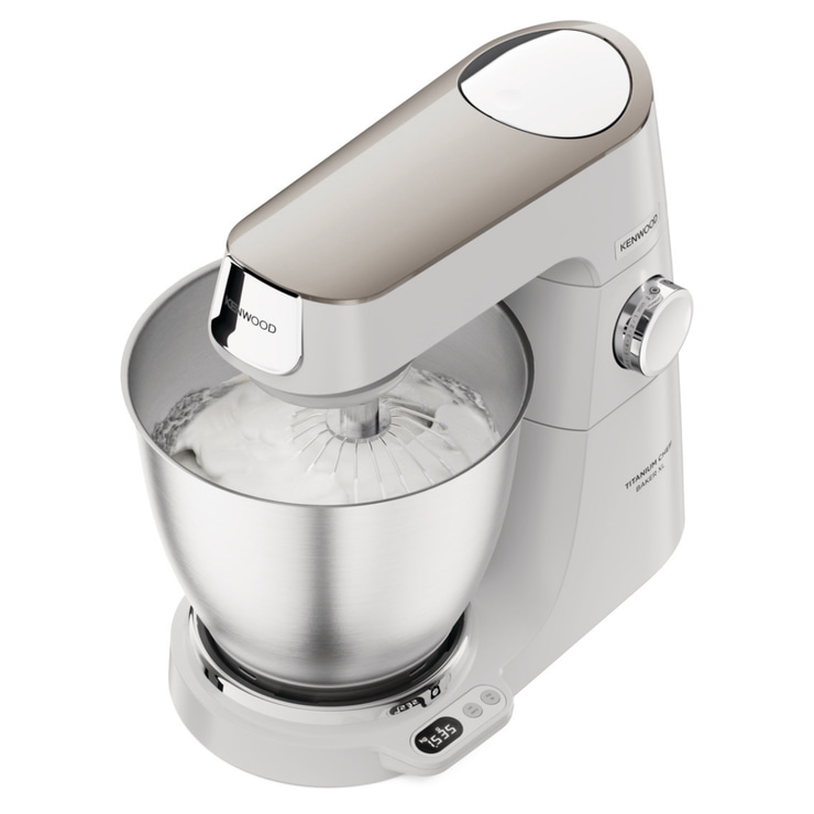 Kenwood Titanium Chef Baker XL Mutfak Şefi 7 Lt Geniş Hazne Beyaz KVL65.001WH + HFP50.000WH Airfryer Hediyeli