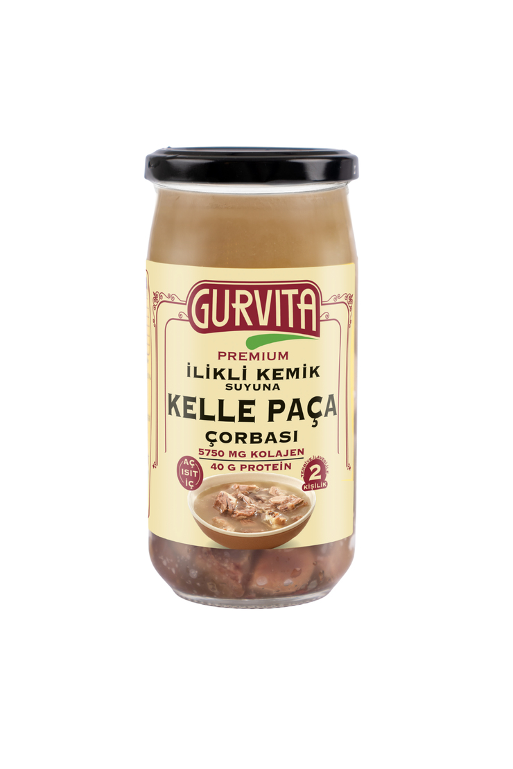 Gurvita Kelle Paça Çorbası 370 Ml
