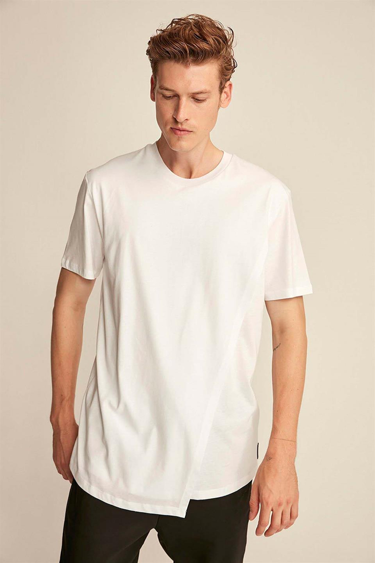 ADRIEL Örme  Beyaz  T-Shirt
