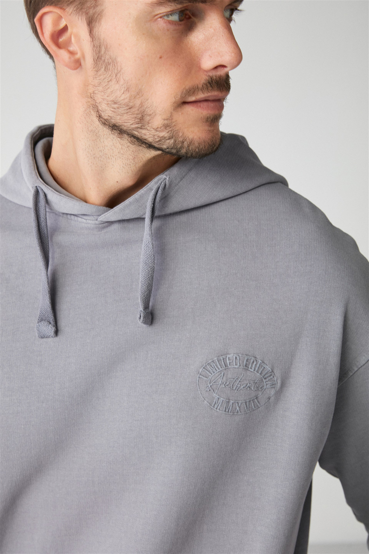 ALEXIS Örme Regular Gri  Sweatshirt