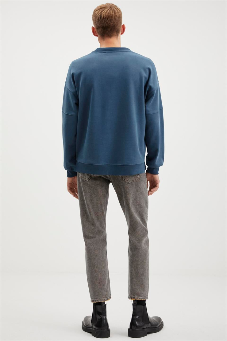 ALLEN  Oversize Petrol Yeşili  Sweatshirt