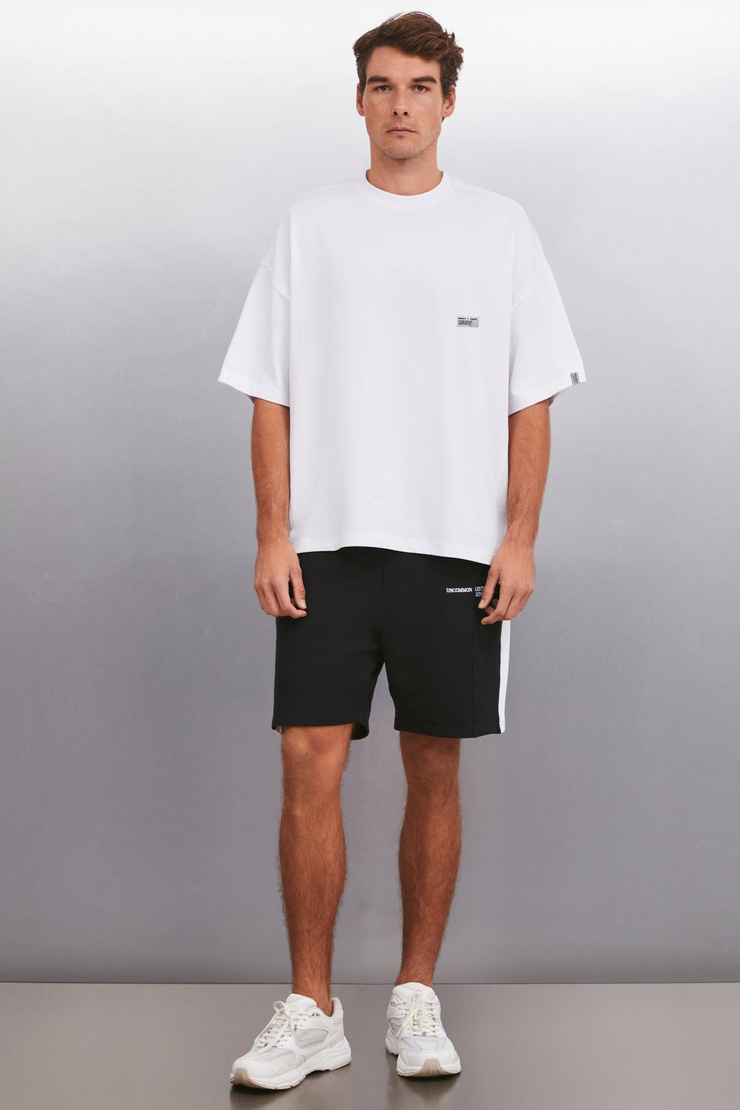 ALVARO Basic Regular Beyaz Tekli T-Shirt