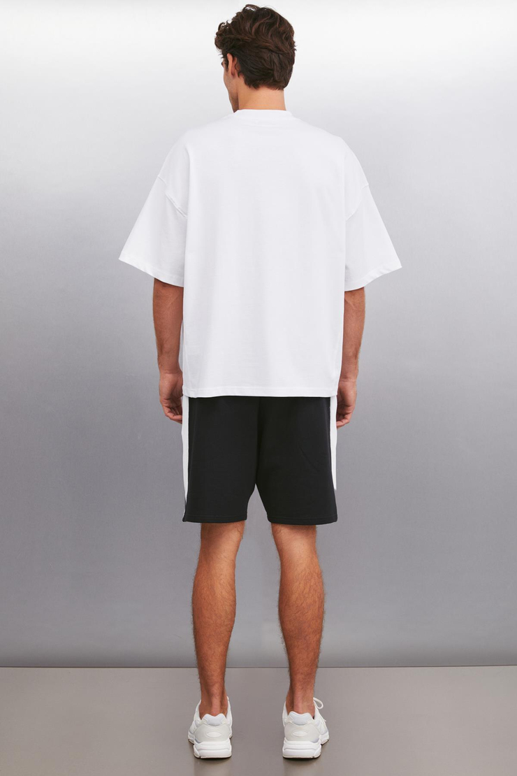 ALVARO Basic Regular Beyaz Tekli T-Shirt