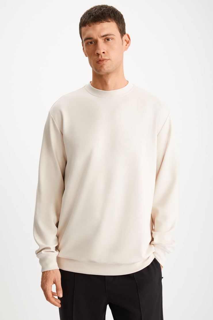 AMBROSE  Regular Vanilya Tekli Sweatshirt