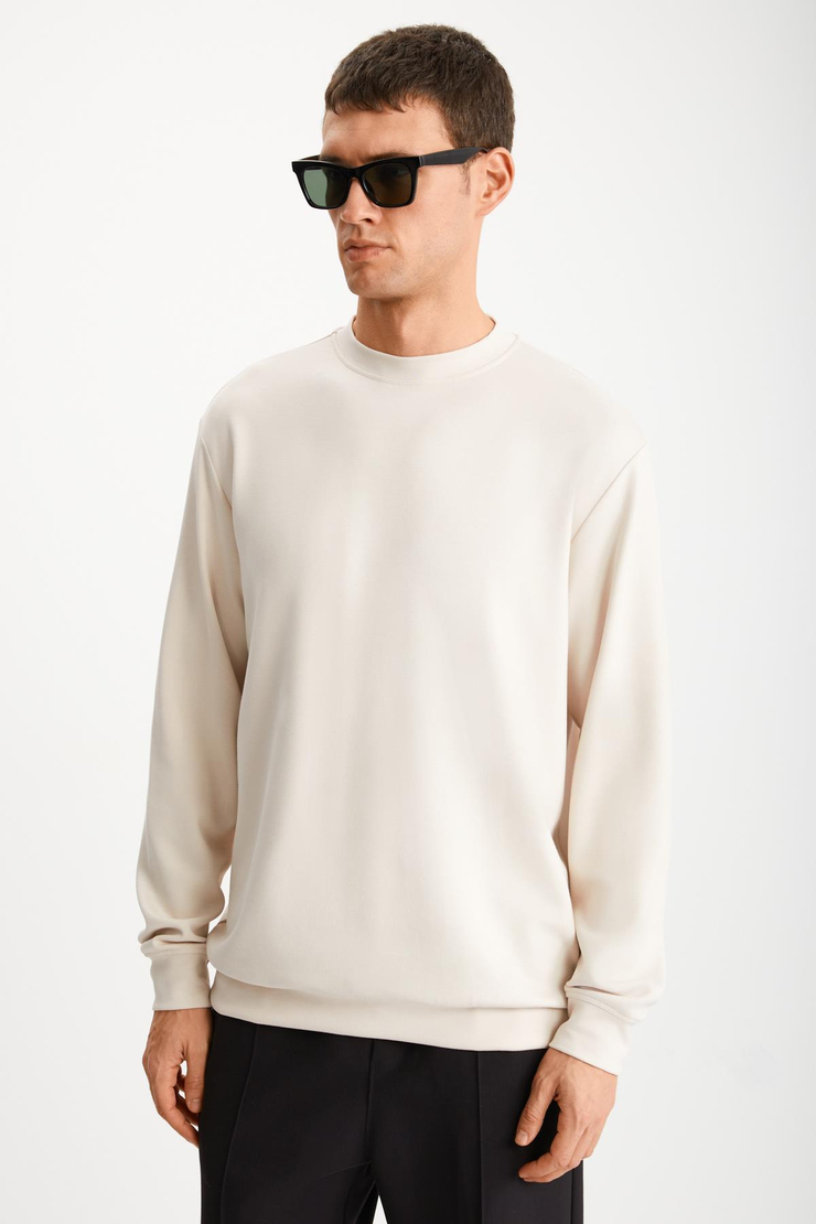AMBROSE  Regular Vanilya Tekli Sweatshirt