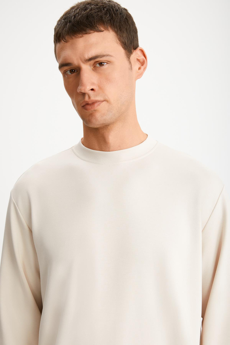 AMBROSE  Regular Vanilya Tekli Sweatshirt