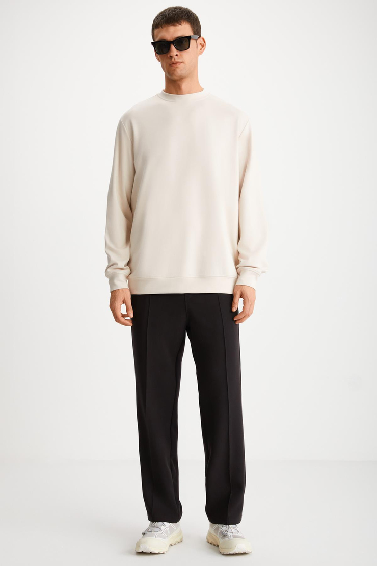 AMBROSE  Regular Vanilya Tekli Sweatshirt