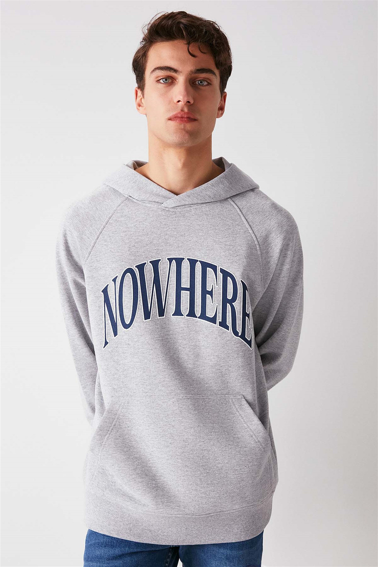 ANOTHER Örme Oversize Grimelanj  Sweatshirt