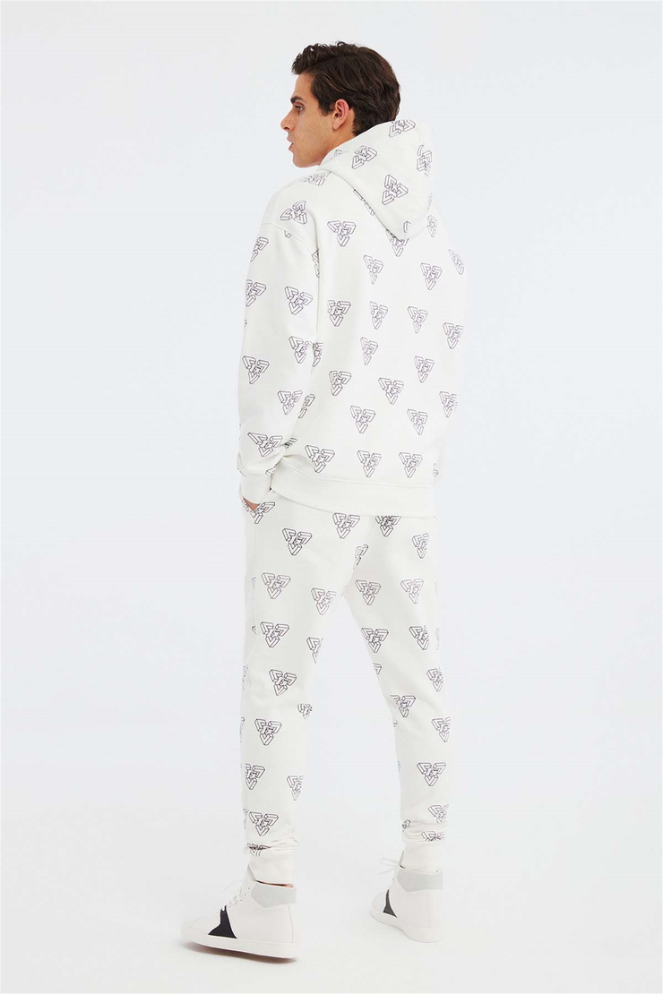 ARROWS Örme Oversize Ekru  Sweatshirt