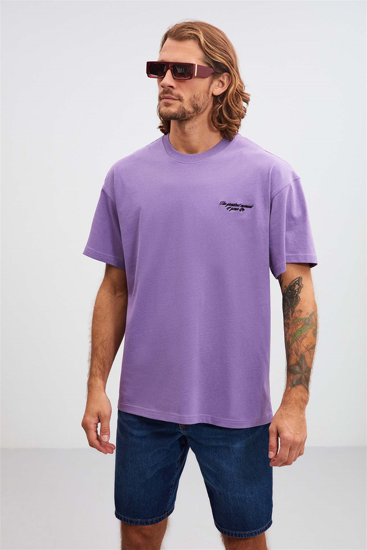 AXTON Örme Oversize 440  T-Shirt