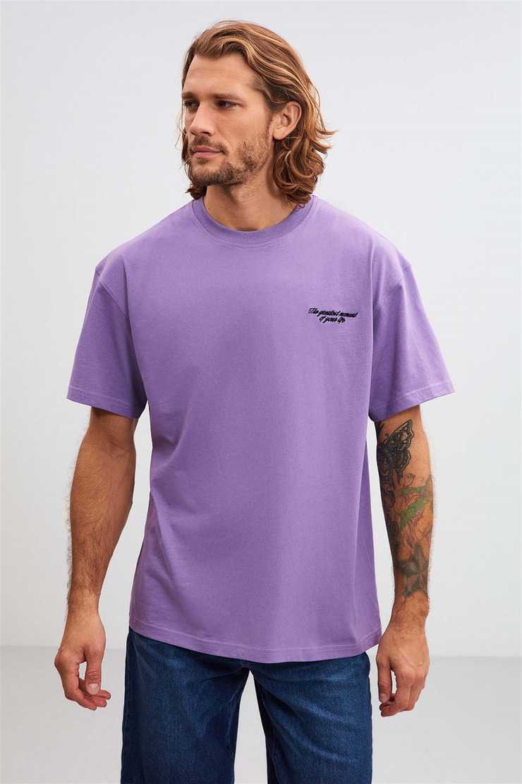 AXTON Örme Oversize 440  T-Shirt