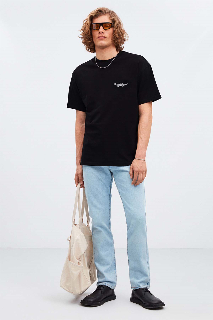 AXTON Örme Oversize 990  T-Shirt