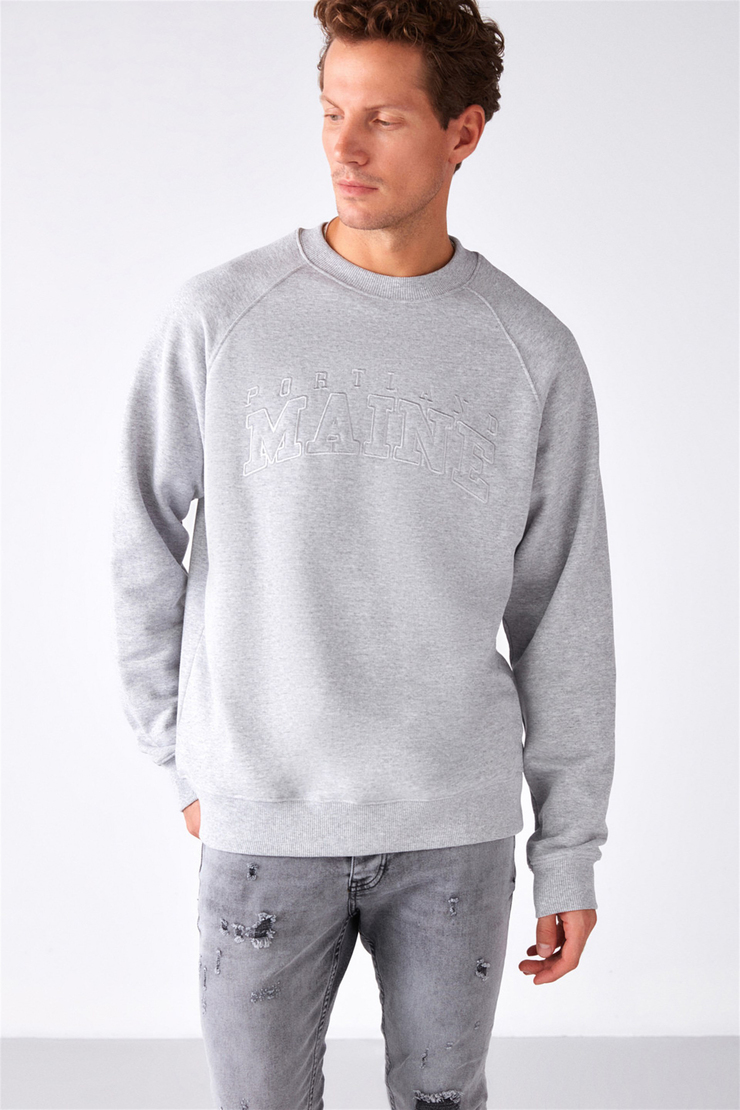 BALANCED Örme Comfort Grimelanj  Sweatshirt