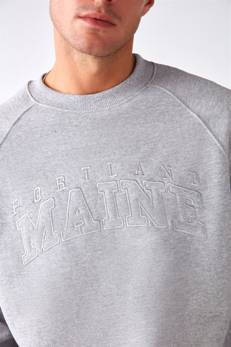 BALANCED Örme Comfort Grimelanj  Sweatshirt
