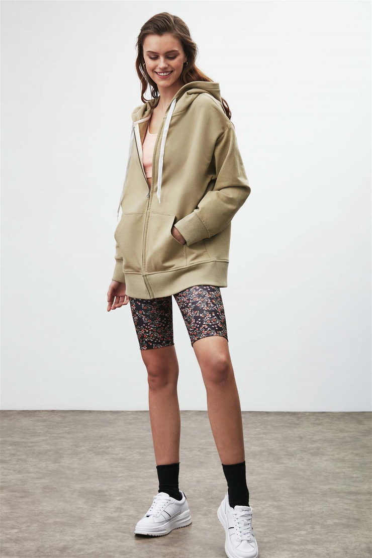 BANNY Örme Comfort Fit Bej  Sweatshirt