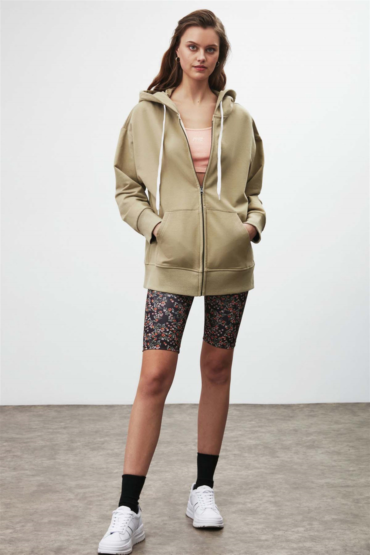 BANNY Örme Comfort Fit Bej  Sweatshirt