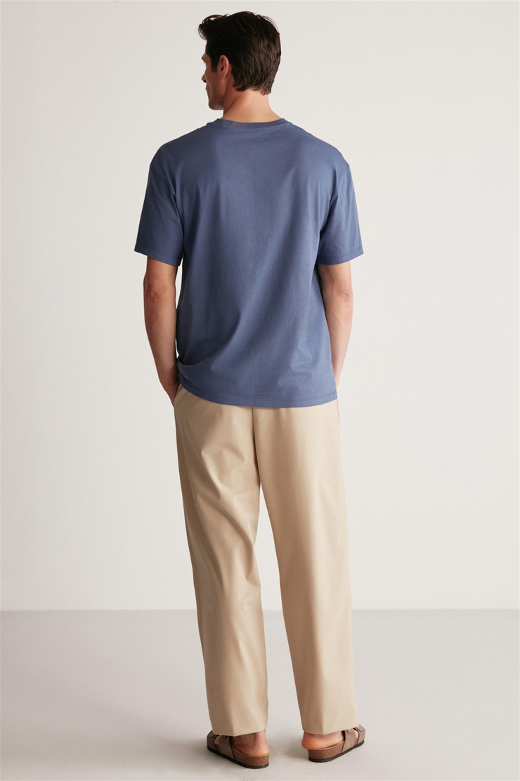 BASTIAN Örme  Lacivert  T-Shirt
