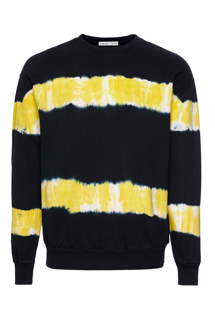 BERKELEY Örme Oversize Siyah  Sweatshirt