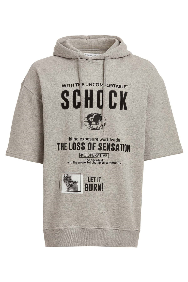BOOMER Örme Relaxed Fit Grimelanj  Sweatshirt