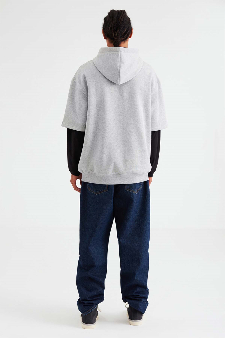 BOOMER Örme Relaxed Fit Grimelanj  Sweatshirt