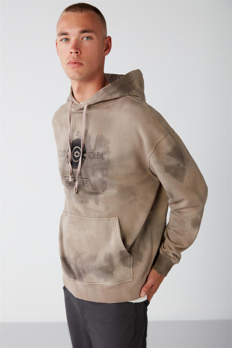 BOOST Örme Regular Kahverengi  Sweatshirt