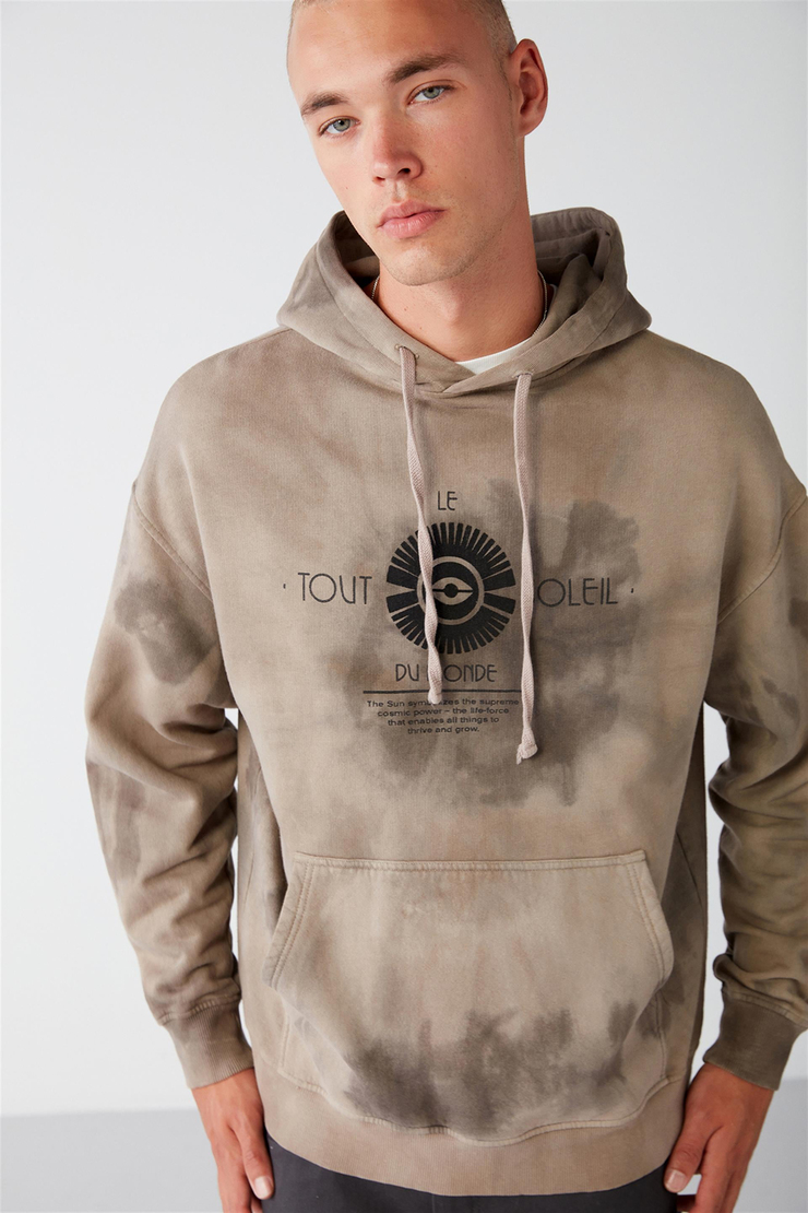 BOOST Örme Regular Kahverengi  Sweatshirt