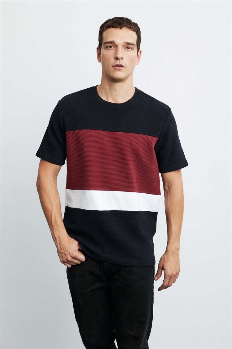 BRIAN Örme  Siyah  T-Shirt
