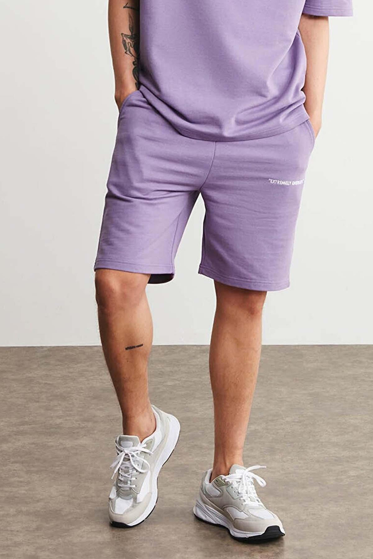 Buga Comfort Mor Şort & Bermuda