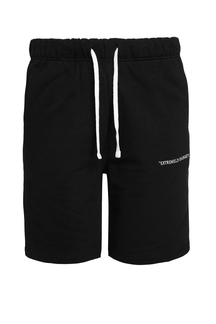 Buga Comfort Siyah Şort & Bermuda