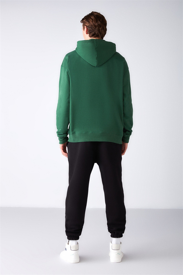 CALDERA Örme Oversize Yeşil  Sweatshirt