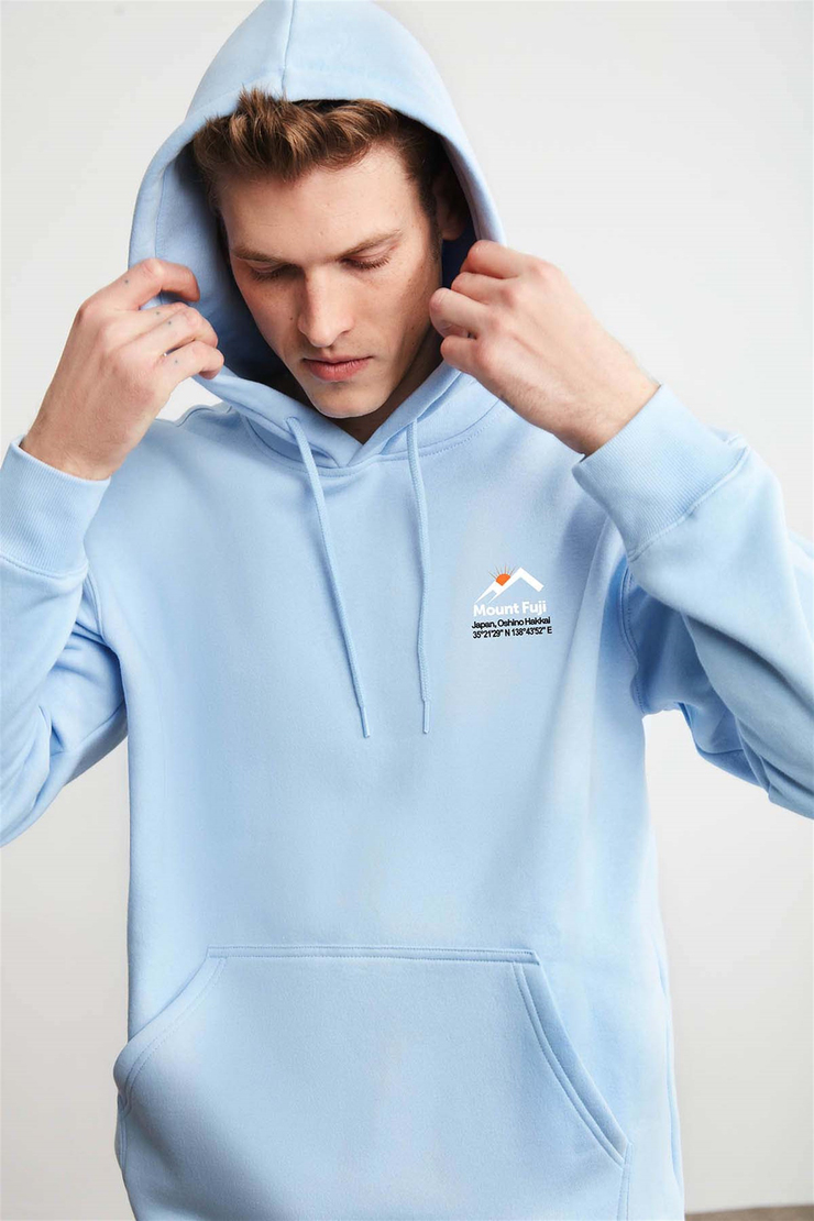 CARTER Örme Comfort Fit Açık Mavi  Sweatshirt