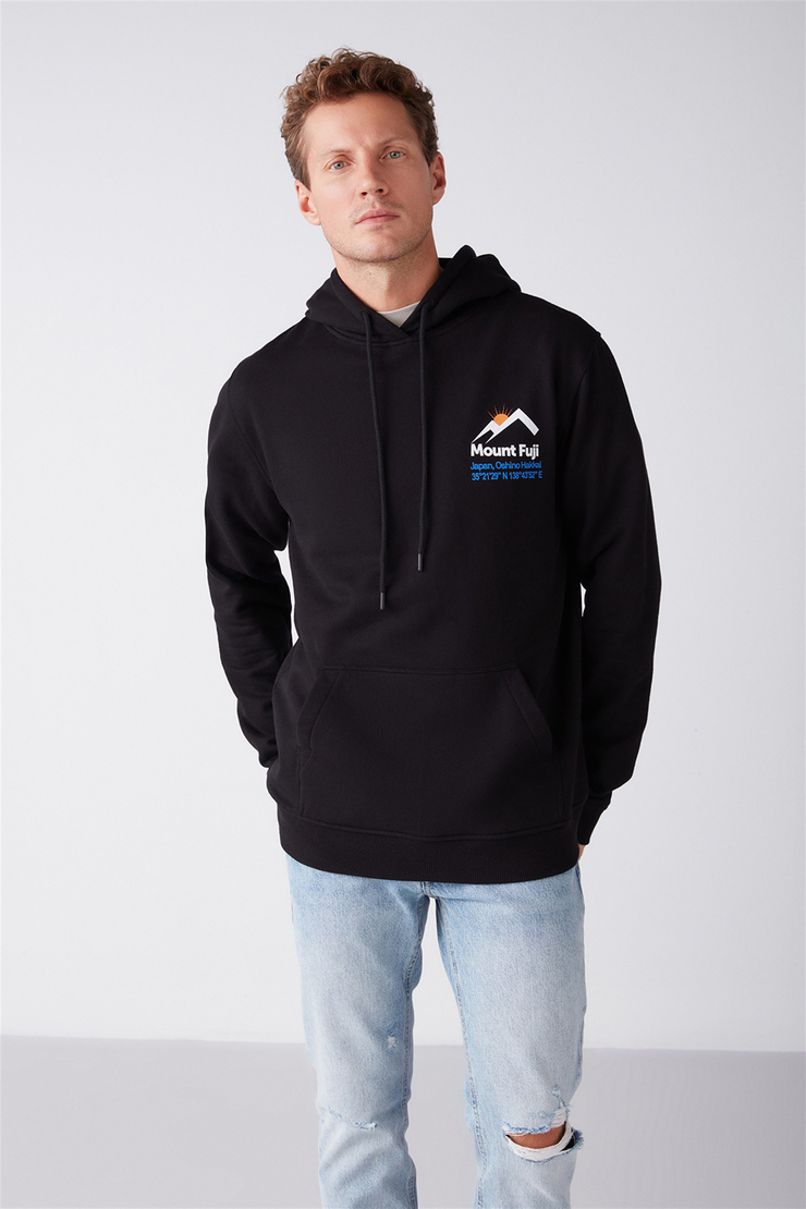 CARTER Örme Comfort Fit Siyah  Sweatshirt