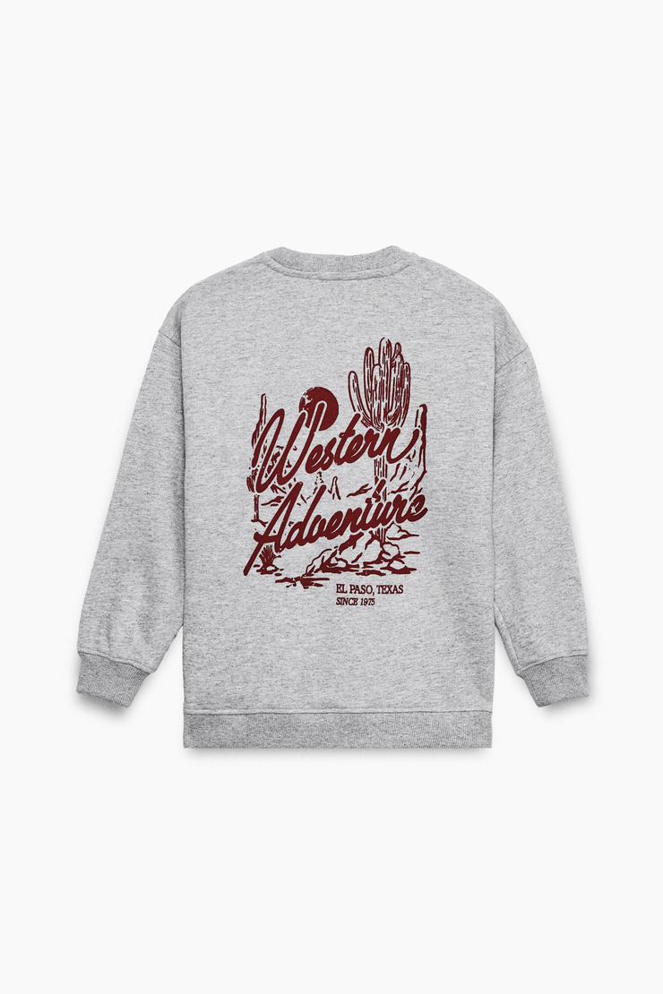 CHACA Erkek Çocuk Nakışlı Grimelanj Sweatshirt