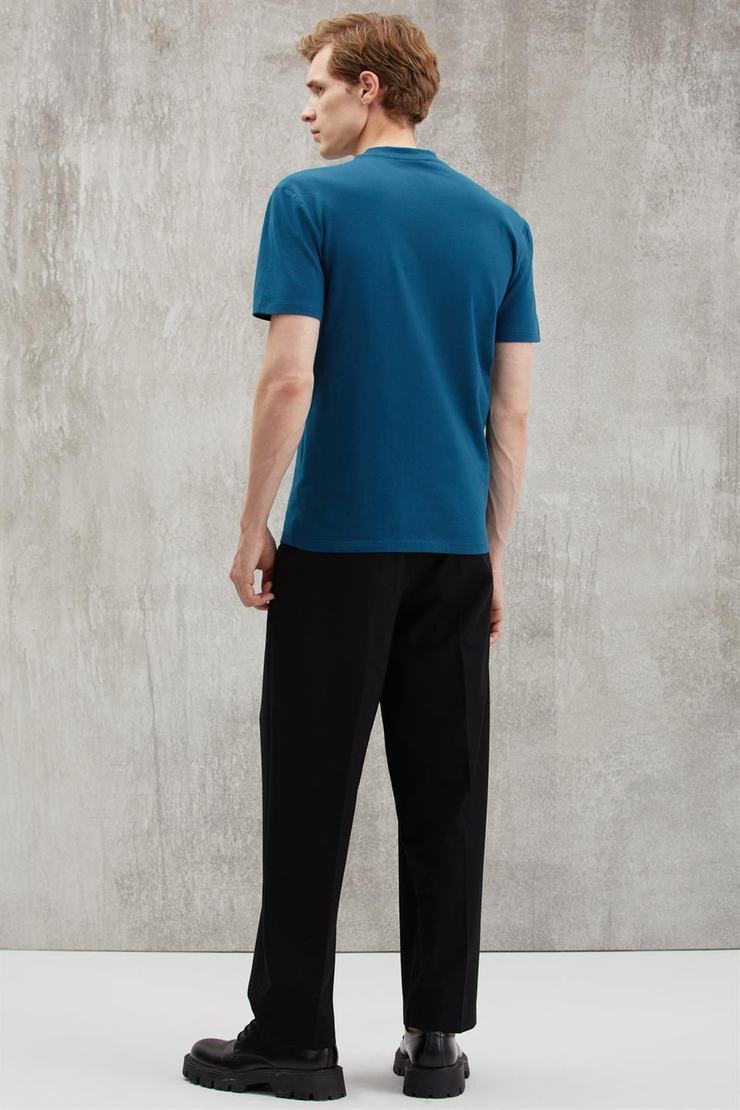 CHAD  Slim Petrol Yeşili  T-Shirt