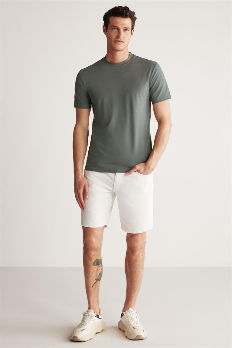 CHAD  Slim Yeşil  T-Shirt