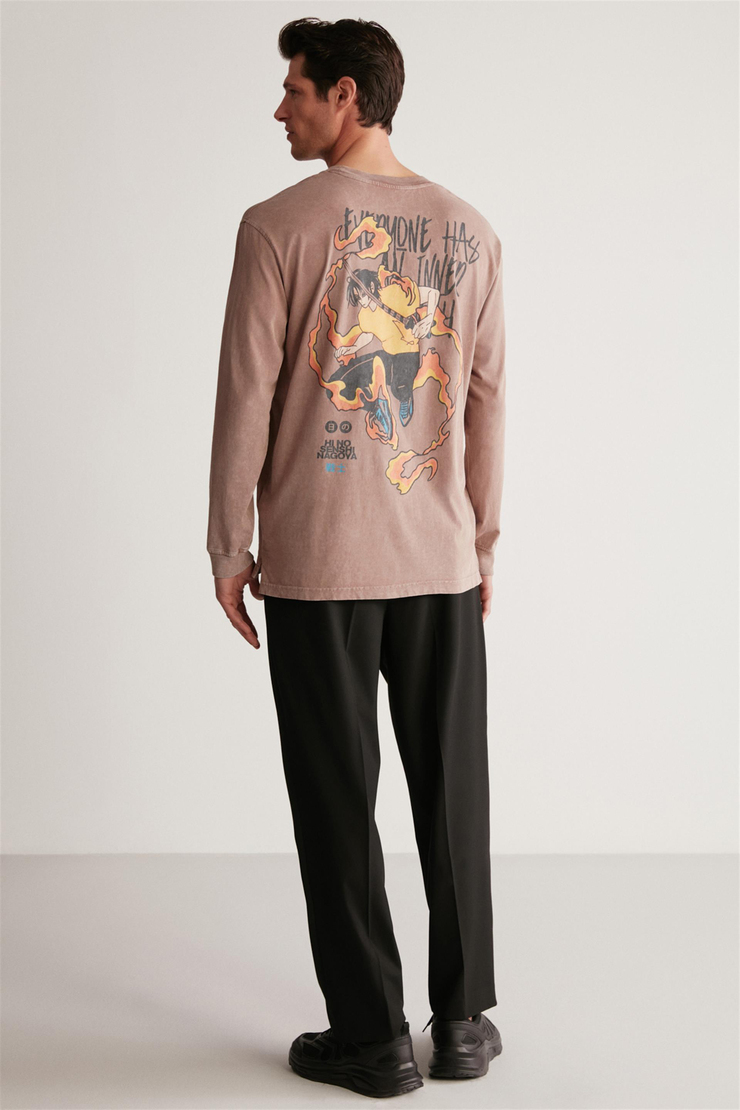 CHANDLER Örme Regular Bej  T-Shirt