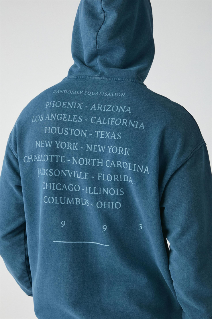 COPPER Örme Relaxed Mavi  Sweatshirt