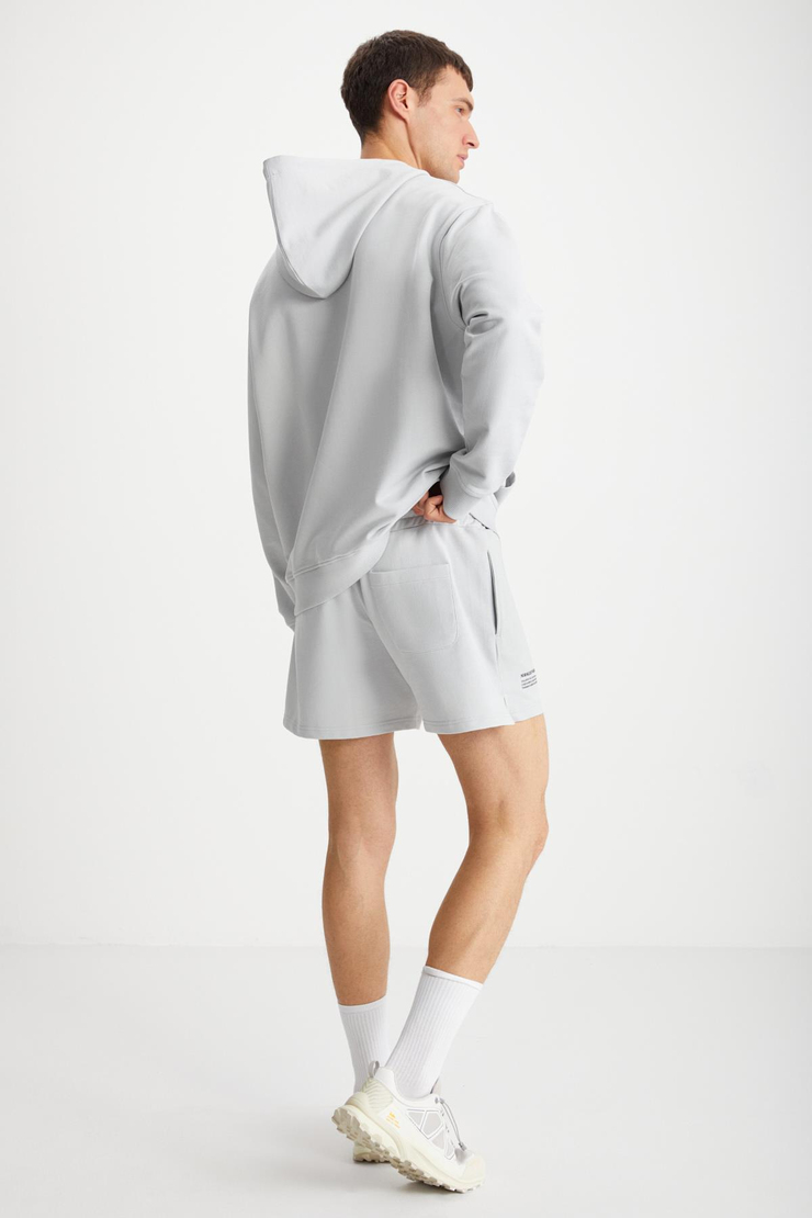 CORBIN  Relaxed Açık Gri Tekli Sweatshirt